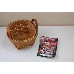 1996 Longaberger Thyme booking Basket 19003 93594